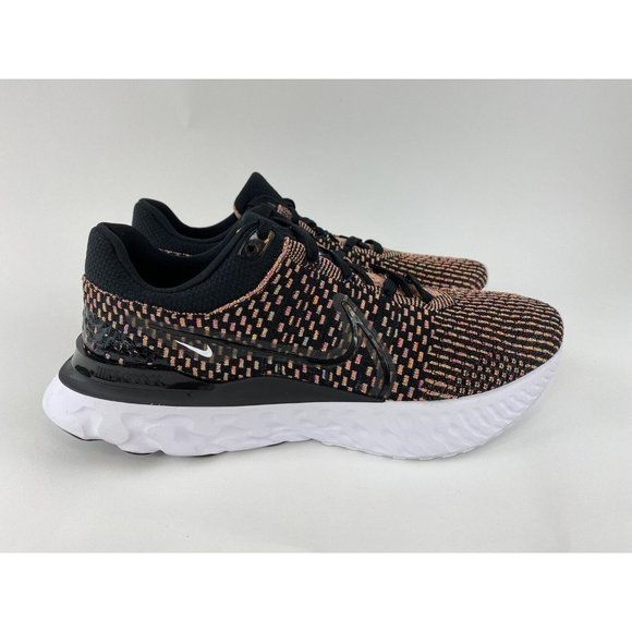 Nike Infinity Run Flyknit 3 Black Mulit Color Men's Size 12.5 Shoes NO SHOE BOX - Picture 9 of 10